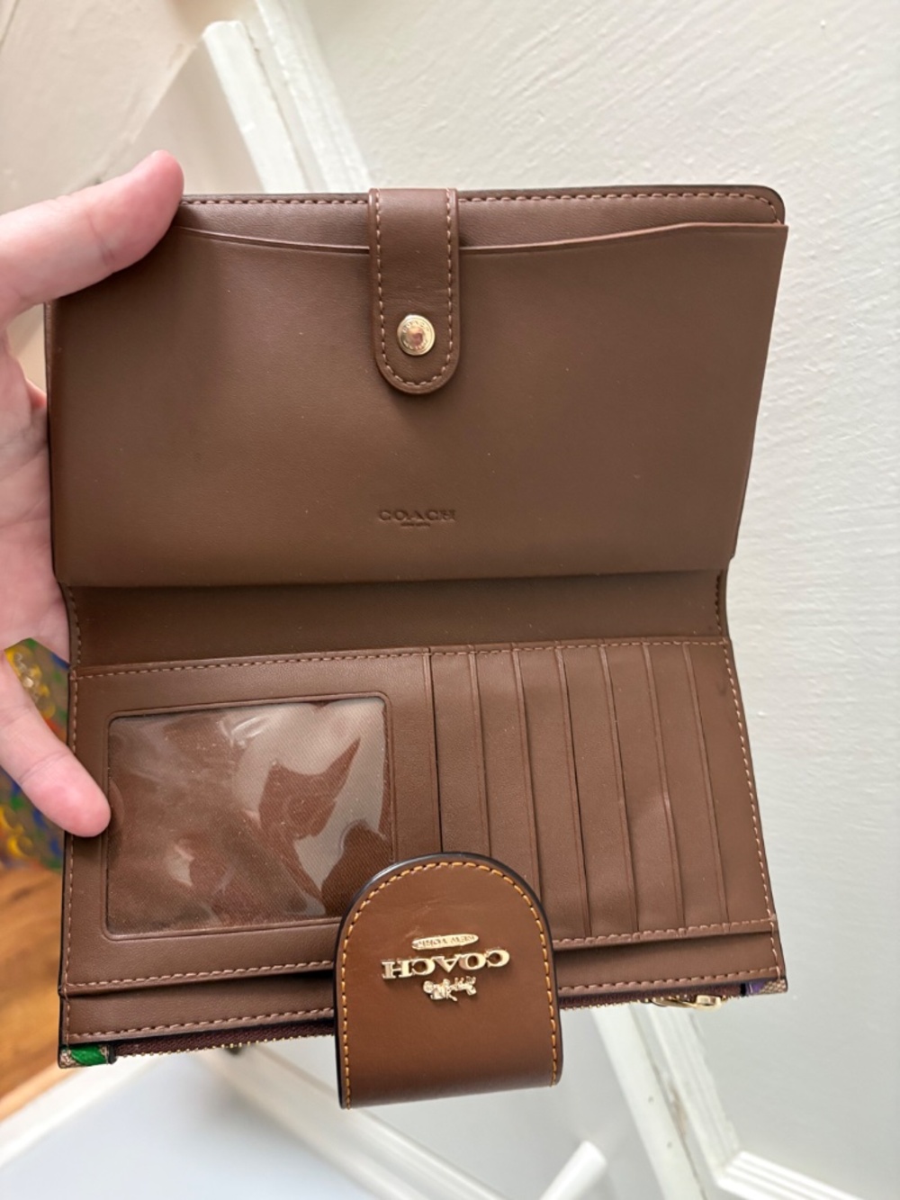 Coach Pride Gallery tote and wallet - rare rainbow - Picture 7 of 8